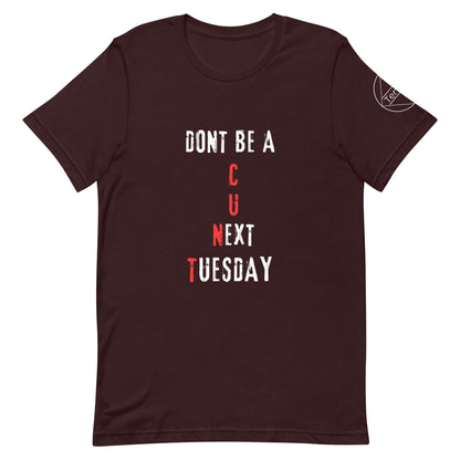 Next Tuesday shirt