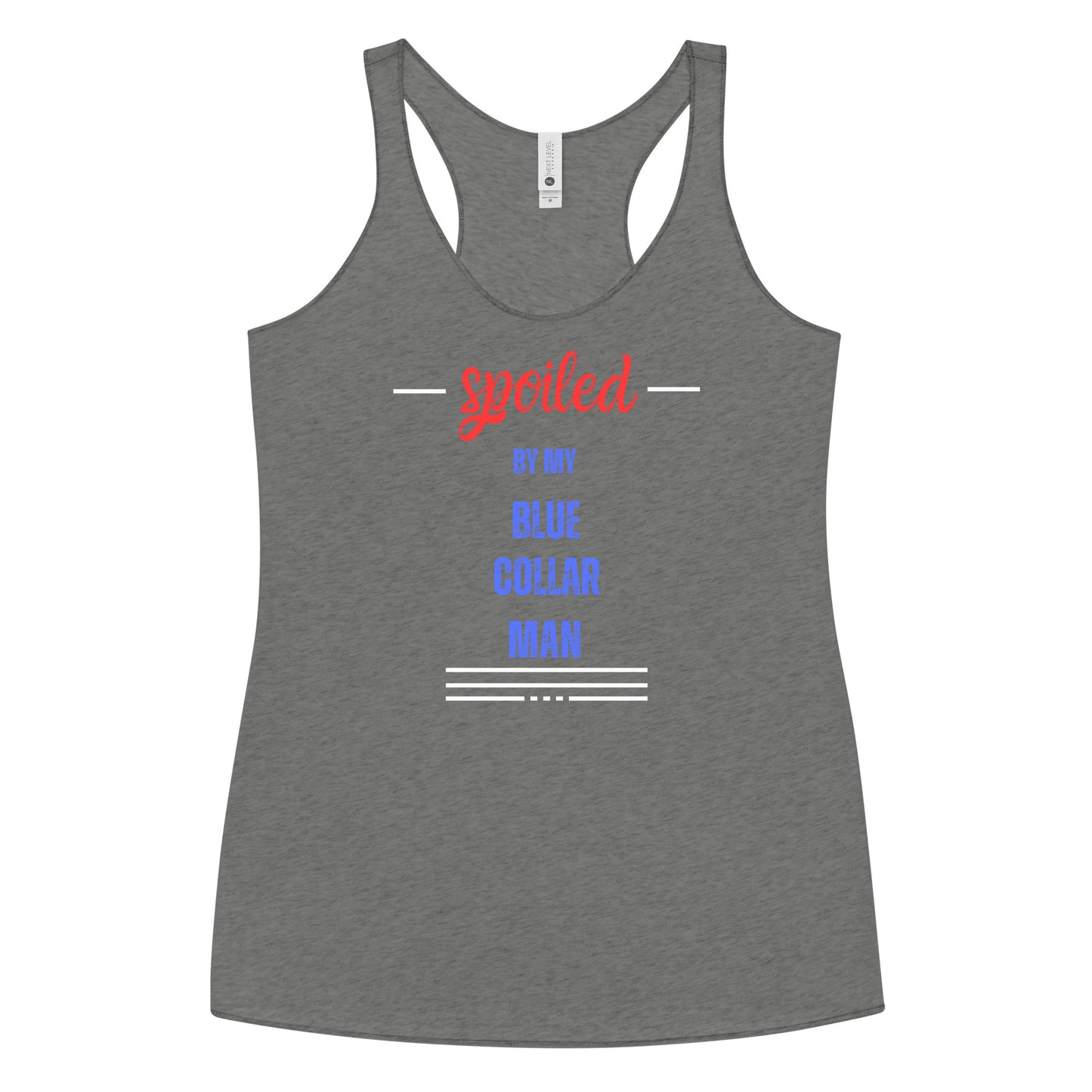 Blue collar tank